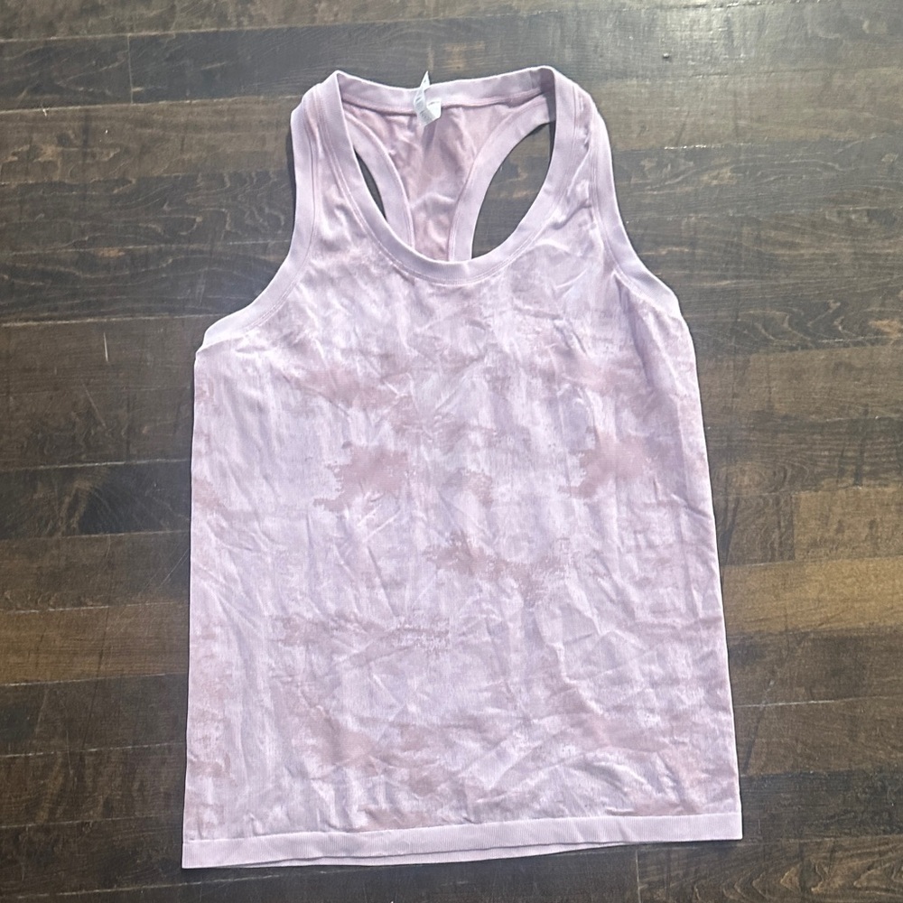 Athleta Light Pink Sleeveless Women's Top Large